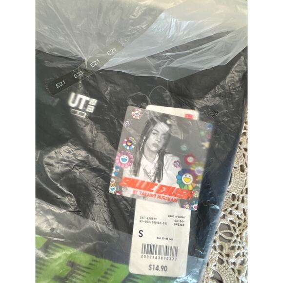 Billie Eillish TAKASHI MURAKAMI White T-shirts for Women - Picture 4 of 5